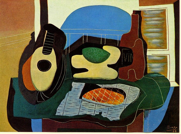 Cubism and Music: A visual Symphony