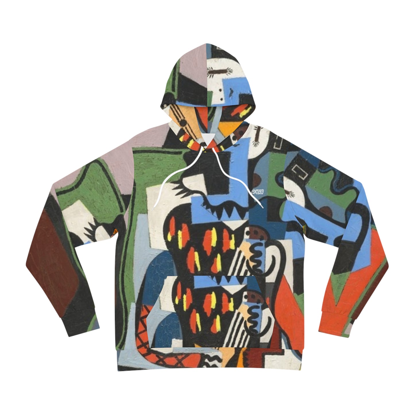 Artera LIMITED EDITION Designer Hoodie- Pablo Picasso, Harlequin Musician (1924)